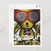 Zombie Mascot Postkarte (Vorne/Hinten)