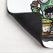 Zombie-Mauspads Mousepad (Ecke)
