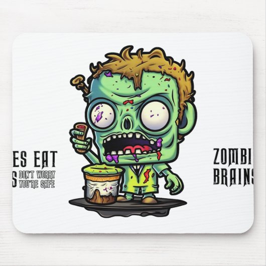 Zombie-Mauspads Mousepad (Vorne)