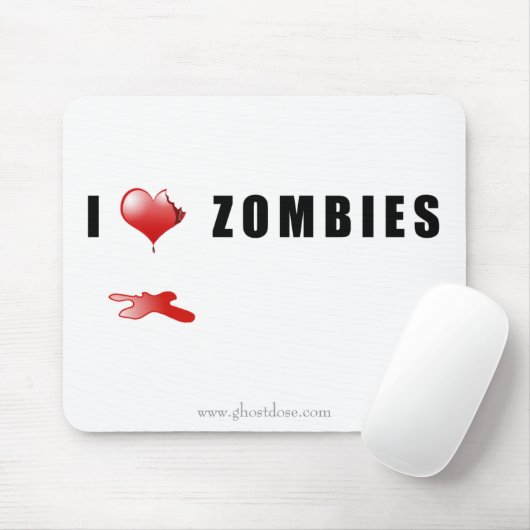 Zombie-Mausunterlage Mousepad (Mit Mouse)