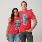 Zombie Mermaid Halloween Costume Spooky Trick Or T T-Shirt (Unisex)