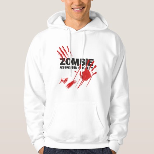Zombie-Meuchelmörder-Gesellschaft Hoodie (Vorderseite)