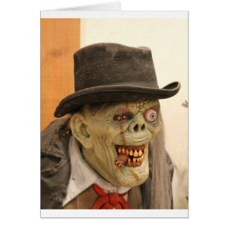 Zombie mit Zigar und Top Hat