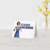 Zombie Mommie Karte (Gelbe Blume)