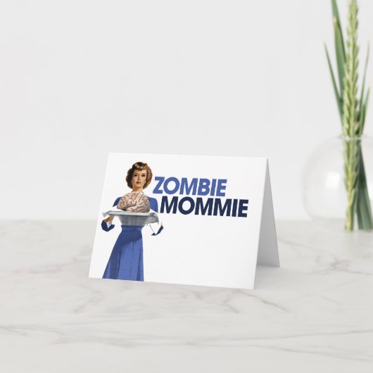 Zombie Mommie Karte (Vorderseite)