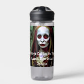 Zombie Monogram Trinkflasche (Vorderseite)