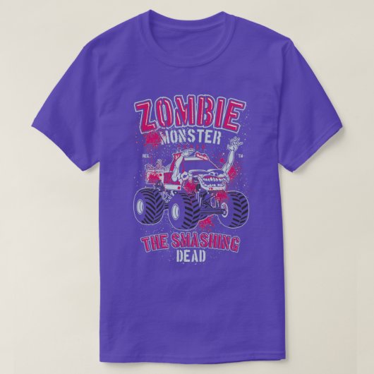 Zombie Monster Truck T-Shirt (Design vorne)
