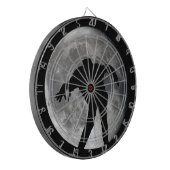 Zombie Moon Horror Dartscheibe (Vorderseite Links)