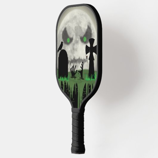 Zombie Moon Pickleball Schläger (Links)