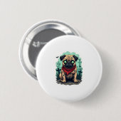 Zombie Mops Parade Button (Vorne & Hinten)