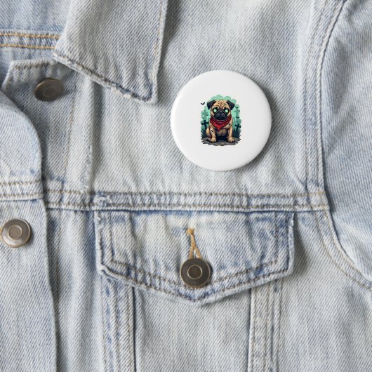 Zombie Mops Parade Button (Beispiel)
