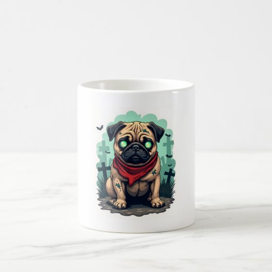 Zombie Mops Parade Kaffeetasse (Mittel)