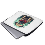 Zombie Mops Parade Laptopschutzhülle (Vorne Knopf)