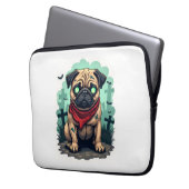 Zombie Mops Parade Laptopschutzhülle (Vorderseite Links)