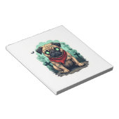 Zombie-Mops-Parade Notizblock (angewinkelt)