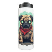 Zombie Mops Parade Thermosbecher (Vorderseite)