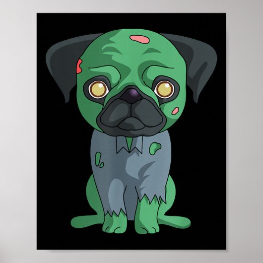 Zombie-Mops Poster (Vorne)