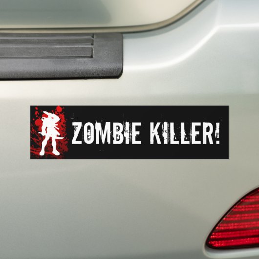 ZOMBIE-MÖRDER! Autoaufkleber (Auf Auto)