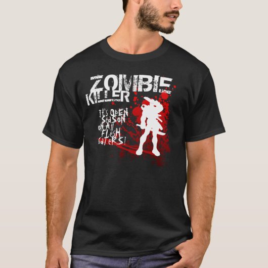 ZOMBIE-MÖRDER T-Shirt (Vorderseite)