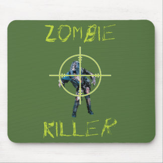 Zombie-Mörder und Fadenkreuz Mousepad