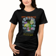 Zombie Mother und Son Halloween