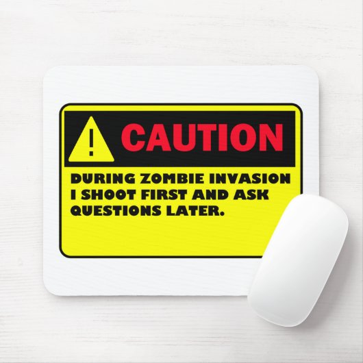 ZOMBIE MOUSEPAD (Mit Mouse)