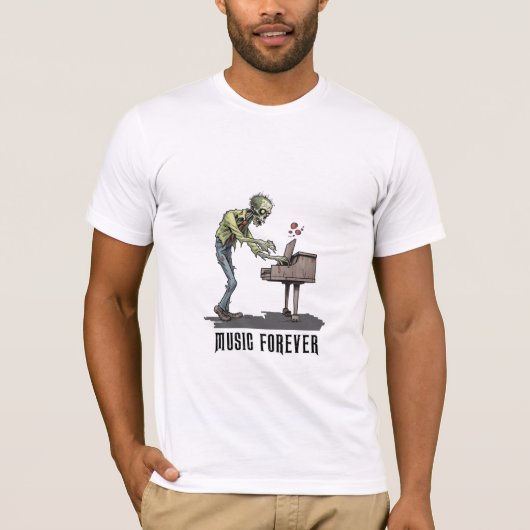 Zombie Music Forever T - Shirt (Vorderseite)