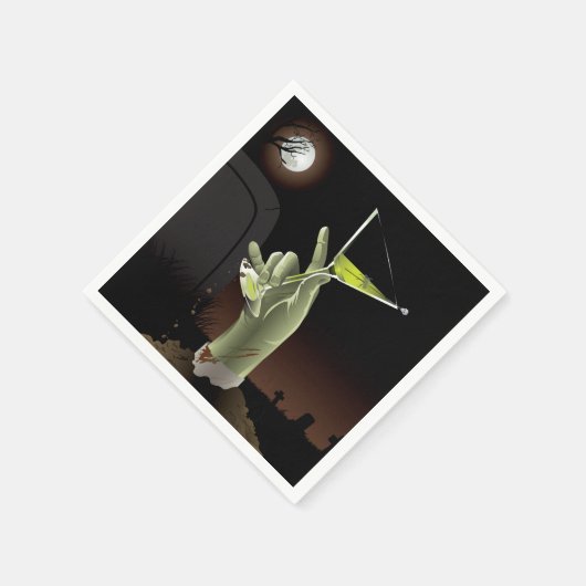 Zombie Napkins Serviette (Ecke)