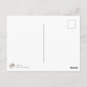 Zombie Nathaniel Postkarte (Rückseite)