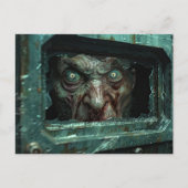 Zombie Nathaniel Postkarte (Vorderseite)