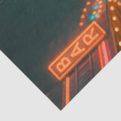 Zombie Neon Boardwalk | Gothic Untot Halloween Seidenpapier (Ausschnitt)