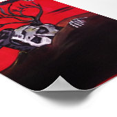 Zombie Night Poster (Ecke)