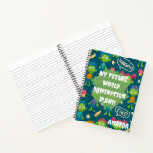 Zombie-Notebook "My Future World Domination Plans" Notizblock (Innenseite)