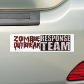 Zombie-Notfallteam Autoaufkleber (Auf Auto)