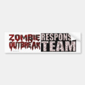 Zombie-Notfallteam Autoaufkleber (Vorne)