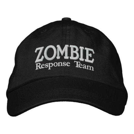 Zombie-Notfallteam Bestickte Kappe (Vorderseite)