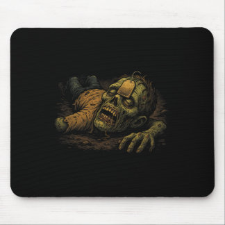 Zombie Npc Teag - Funny Tea G Gamer Meme Halloween Mousepad