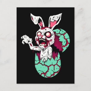Zombie Oaster Bunny Postkarte