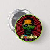 Zombie Obama 2012! Button (Vorne & Hinten)
