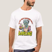 Zombie Oma - Sweet Halloween Darling T-Shirt (Vorderseite)