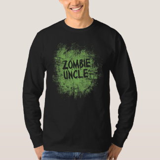 Zombie Onkel cool faul Halloween-Kostüm Zombies f T-Shirt