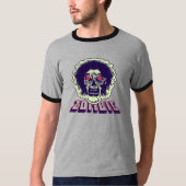 ZOMBIE Orange Eyes Green Hair T-Shirt (Vorderseite)