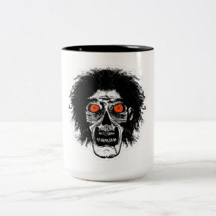 ZOMBIE Orange Eyes Zweifarbige Tasse