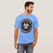 Zombie Outbreak Response Apocalypse gift T-Shirt (Vorne ganz)