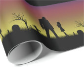Zombie-Packpapier Geschenkpapier (Rolleneckpunkt)