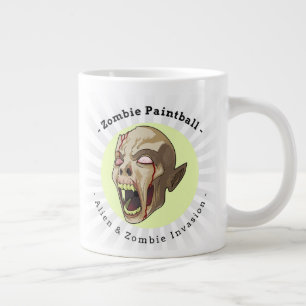 Zombie Paintball Jumbo-Tasse