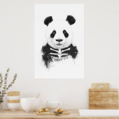 Zombie Panda Poster (Küche)