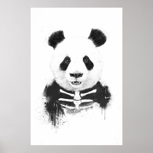 Zombie Panda Poster (Vorne)