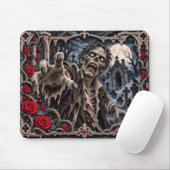 Zombie, Paper Cut Monster Mousepad (Mit Mouse)