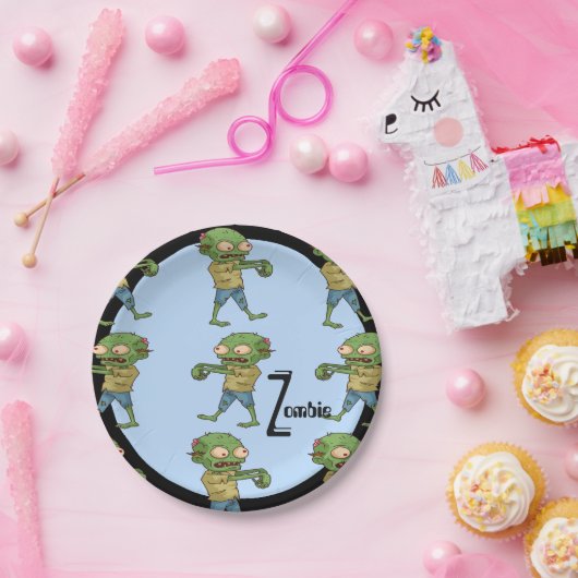 Zombie-Paper-Teller Pappteller (Party)